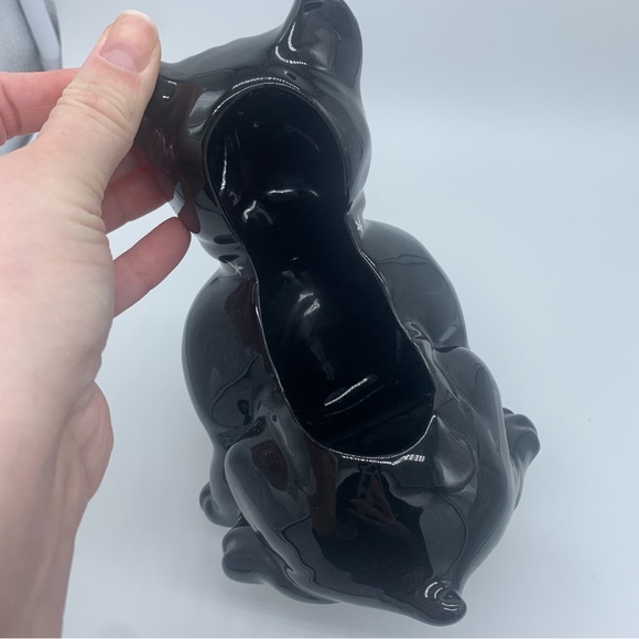 Vintage Ceramic Hickok Bulldog Wallet Change Trinket Dish Figurine - Picture 7 of 8